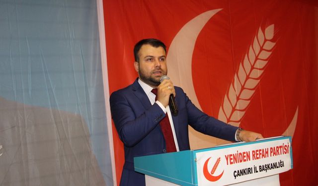 Yeniden Refah Partisi Çankırı 2’nci Olağan İl Kongresi yapıldı