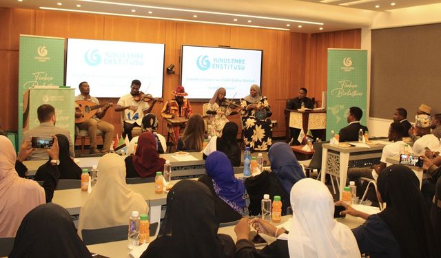 Zanzibar Yunus Emre Türk Kültür Merkezi’nde Türk sanat müziği