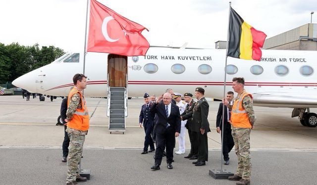 Bakan Güler, NATO Savunma Bakanları Toplantısı'na katılmak üzere Belçika'ya gitti