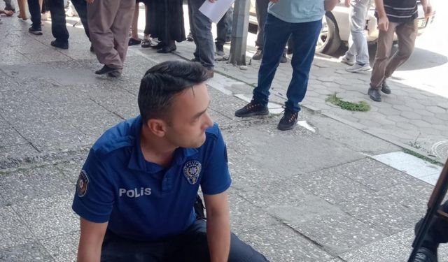 Banka şubesine tüfekle giren şüpheli adliyede