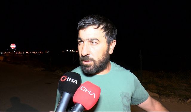 Daha önce 1 kişinin öldüğü heyelan bölgesindeki çukura düşen çocuk kurtarıldı; o anlar kamerada
