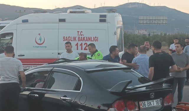 Gaziantep’te TIR ile otomobil çarpıştı: 2 yaralı
