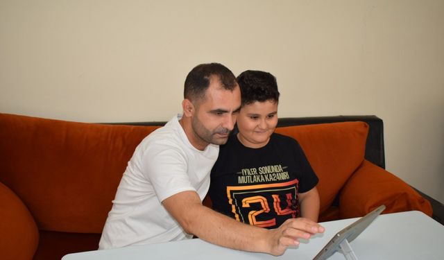 Kanser hastası Muhammed, evde aldığı eğitimlerle bursluluk sınavını yüksek puanla kazandı