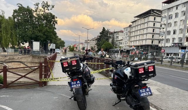 Ordu’da motosikletin çarptığı yaya yaralandı