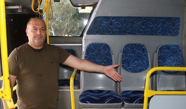 Otobüsünde unutulan 10 bin liranın bulunduğu çantayı yetkililere teslim etti
