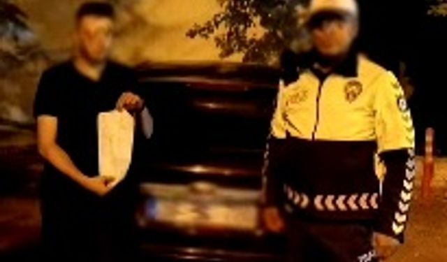 Otomobiliyle refüjden karşı yöne geçen alkollü sürücüye para cezası