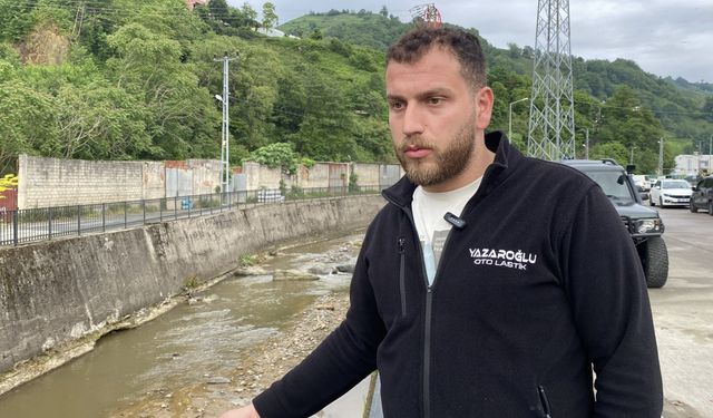 Rize’de derede balık ölümlerine inceleme