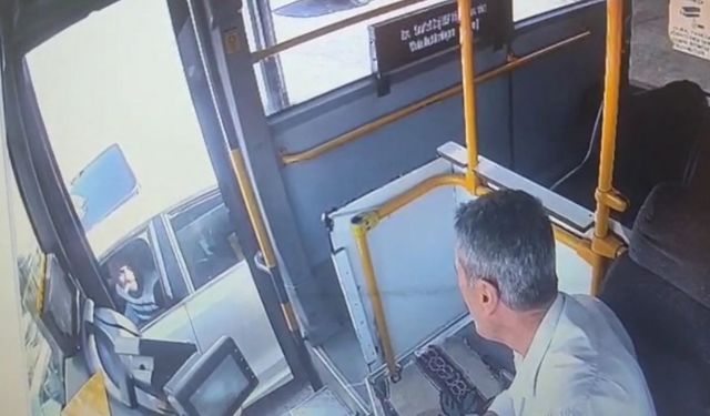 'Yol verme' tartışmasında otobüs şoförünü tabancayla vurdu; o anlar kamerada