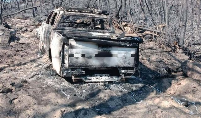 10 orman savaşçısının şehit olduğu alanın fotoğrafları ortaya çıktı