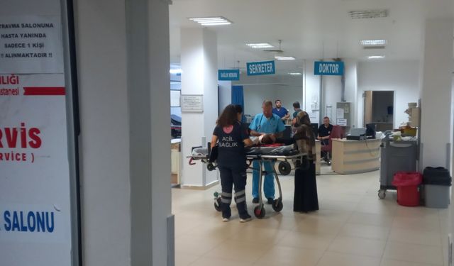 1'inci katın balkonundan düşen Haydar bebek yaralandı