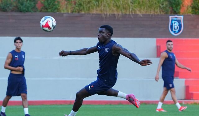 Başakşehir, Cherno More maçının hazırlıklarına devam etti
