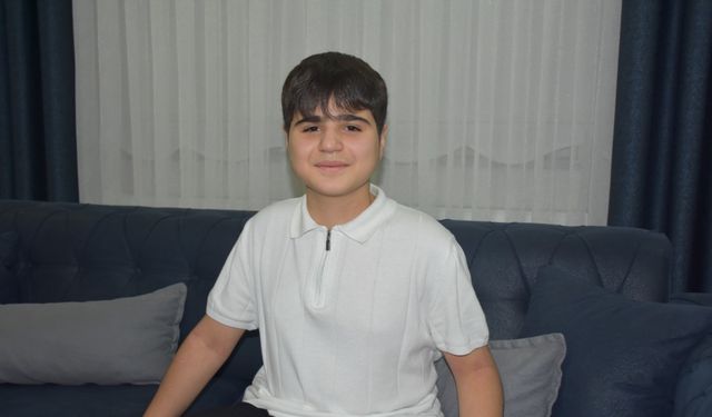 Batmanlı LGS 1'incisi Ömer: Bol bol kitap okudum