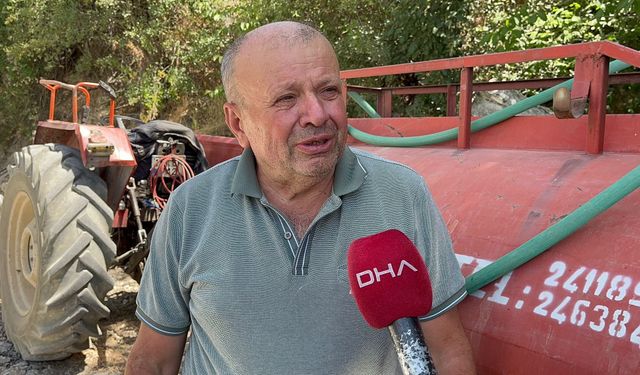Bursa'daki orman yangını 4'üncü gününde; yanan alanlar dronla görüntülendi (5)