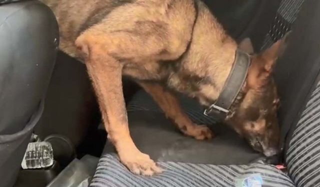 Eskişehir’de durdurulan otomobilde 1 kilo kokain ele geçirildi