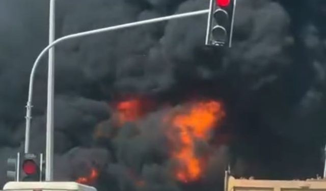 Gaziantep'te inşaat alanında çıkan yangın söndürüldü