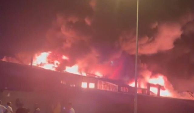 İstanbul - Arnavutköy'de fabrika yangını - 1