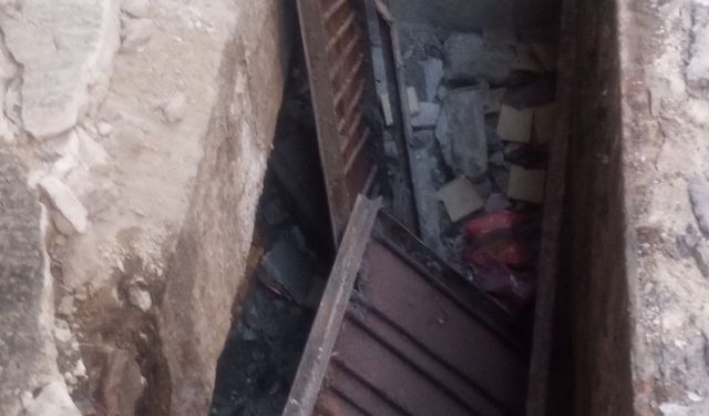Kaldırımda yürürken metal kapak kırılınca bodruma düştü
