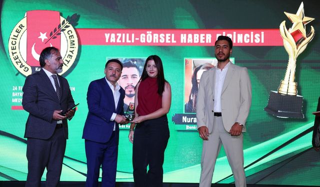 Kayseri Gazeteciler Cemiyeti’nden DHA’ya 3 ödül