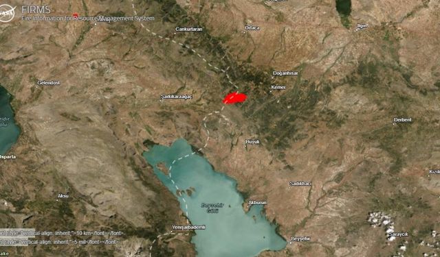 Konya'daki yangın kontrol altında; çocuğun çay demlemek için yaktığı ateşten çıkmış