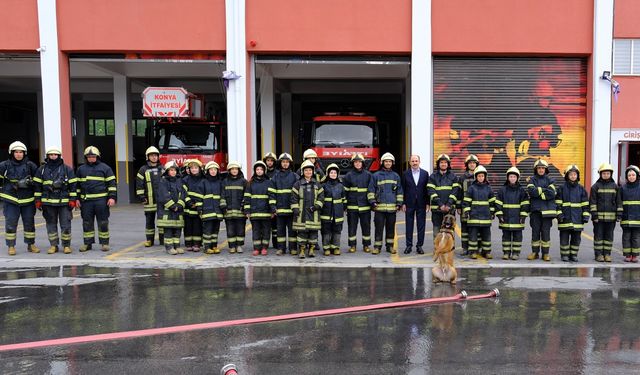 Konya'nın 2 bin 208 kişilik gönüllü itfaiyeci ordusu