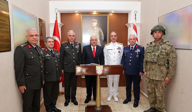 Milli Savunma Bakanı Güler, KKTC'de / Video eklendi
