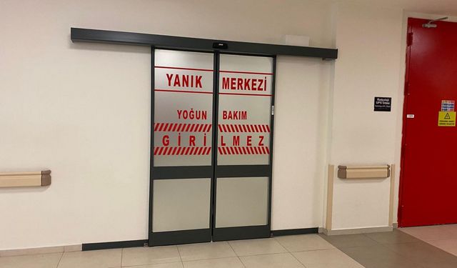 Orman yangınına müdahale sırasında ağır yaralanan eşinin son halini paylaştı