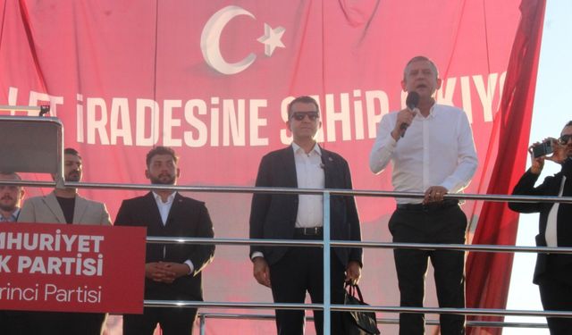Özgür Özel: Biz barışın da demokrasinin de teminatıyız