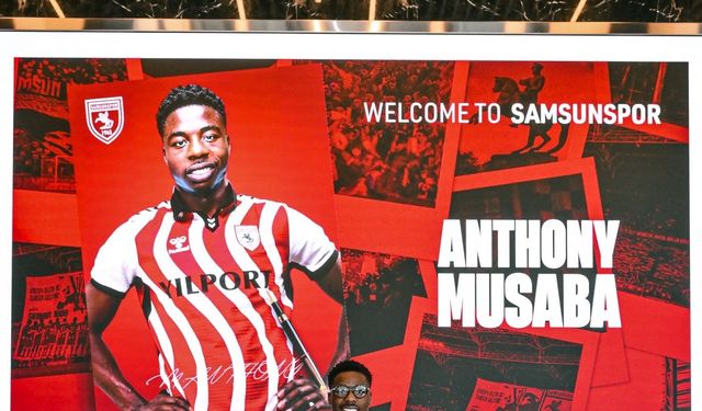 Samsunspor, Anthony Musaba ile 4 yıllık sözleşme imzaladı