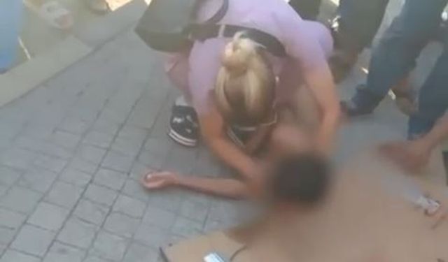 Sulama kanalına düşen çocuğu vatandaşlar kurtardı; o anlar kamerada