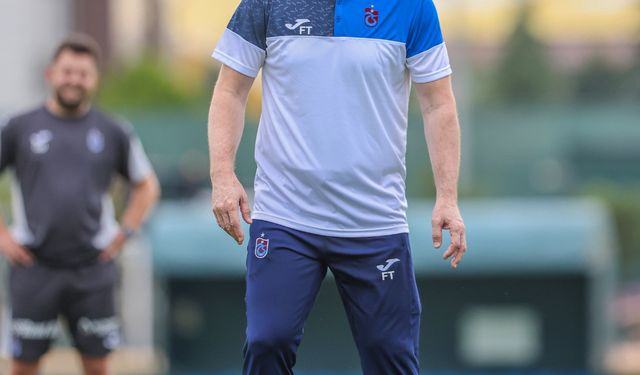 Trabzonspor akşam antrenmanını tamamladı