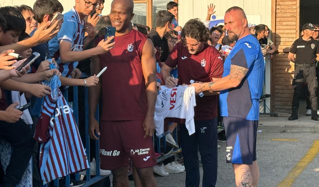 Trabzonspor, Erzurum’da taraftarıyla buluştu