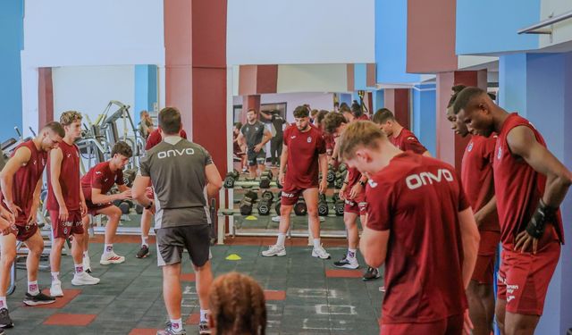 Trabzonspor’da yoğun tempo