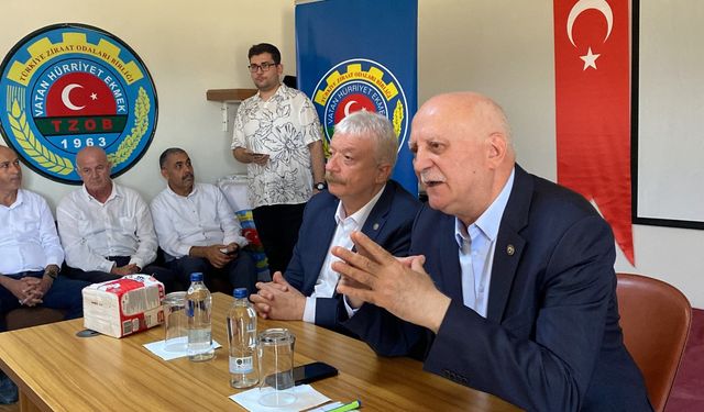 TZOB Genel Başkanı Bayraktar: Tarımda son 30 yılın en büyük felaketini yaşadık