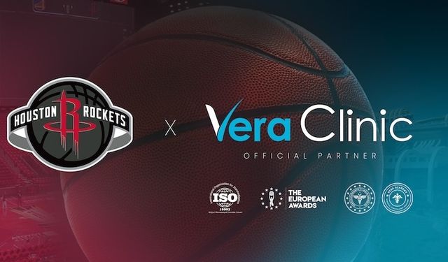 Vera Clinic, Houston Rockets’ın resmi sponsorları arasına katıldığını duyurdu