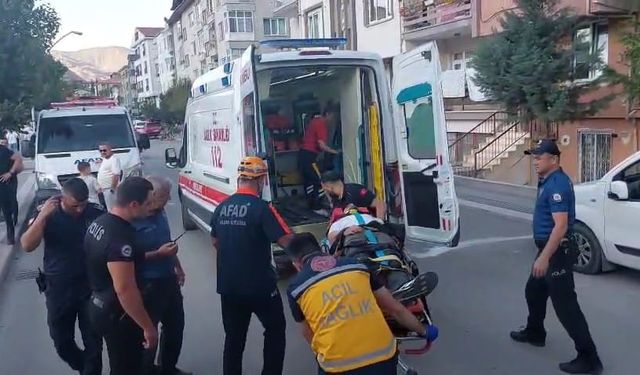 8 metreden nehir kıyısına düşüp yaralandı