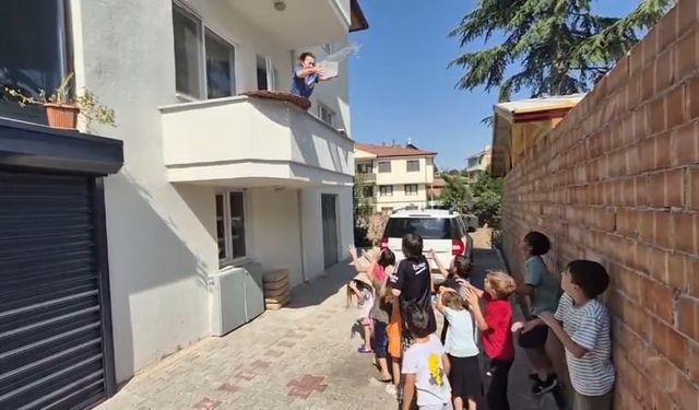 Amasya'da çocuklar yağmur duasına çıktı