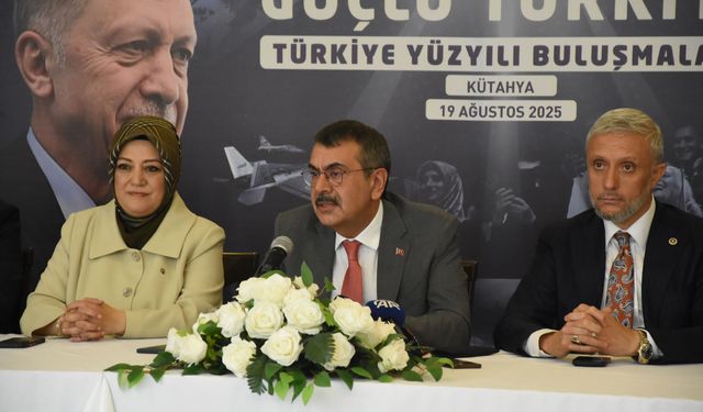 Bakan Tekin: İnşallah terörsüz bir Türkiye'yi hep beraber inşa ederiz