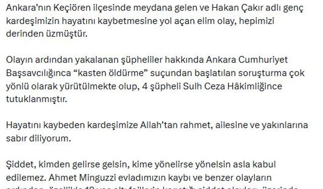 Bakan Tunç: Suça sürüklenen çocuklarla ilgili taslak çalışmamızı milletvekillerimizin takdirlerine arz edeceğiz