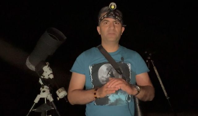 Bitlis'te fotoğrafçılar, Perseid meteor yağmurunu fotoğrafladı