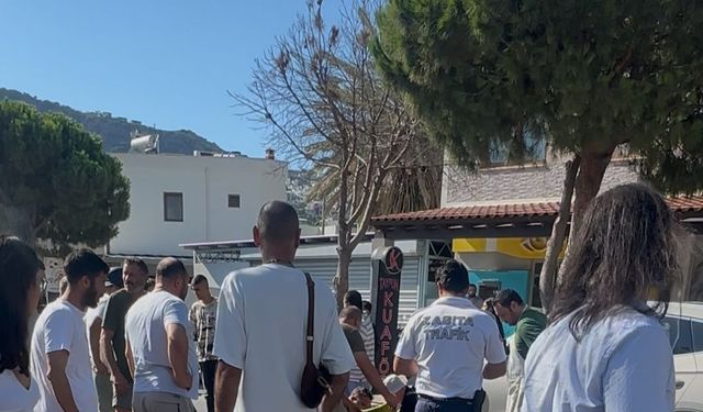 Bodrum'da 'yol verme' tartışmasında 2 kişi tabancayla yaralandı