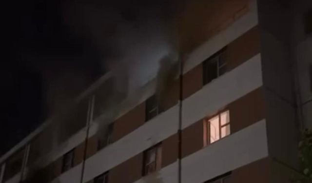 Bursa'da öğrenci yurdundaki yangın söndürüldü