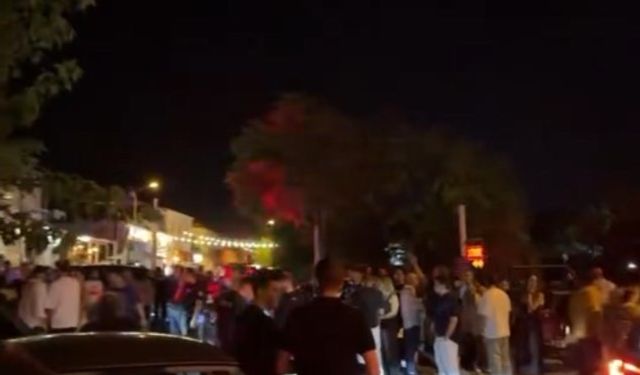 Çeşme'de eğlence mekanında taşkınlık çıkarıp, işletmeciyi ayağından vurdular/ Ek fotoğraflar