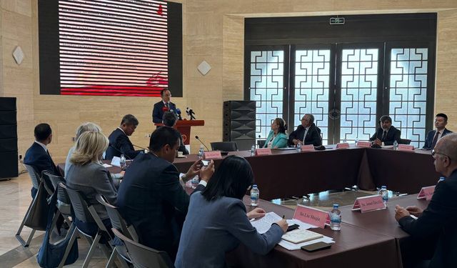 Çin Büyükelçisi Xuebin: Çin halkı, barışı yorulmak bilmeden aramaktadır