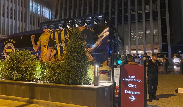 Fenerbahçe kafilesi Ankara'da /Görüntü eklendi
