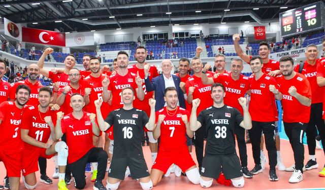 Filenin Efeleri Danimarka'yı 3-2 yendi