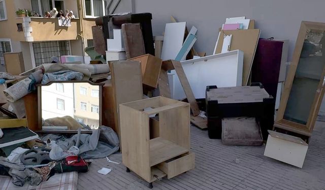 İstanbul - Avcılar’da hem kira ödemedi hem de eşyaları kullanılamaz hale getirip kaçtı