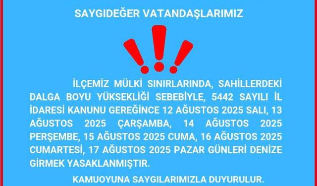 İstanbul - İstanbul’da fırtına uyarısı, 3 ilçede denize girmek yasaklandı