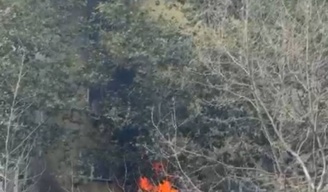 İstanbul - Sultangazi'de 6 katlı iş merkezinin 2'nci katında yangın