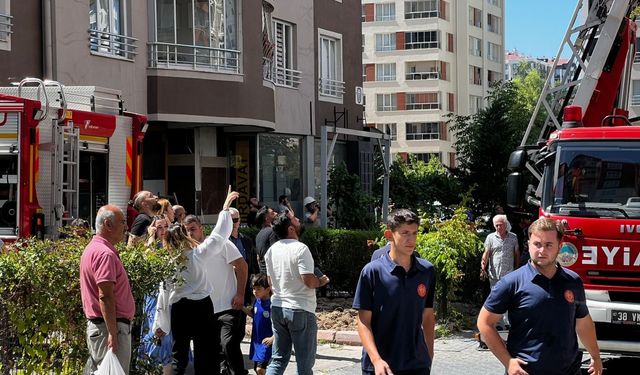 Kayseri’de 14 katlı binada yangın