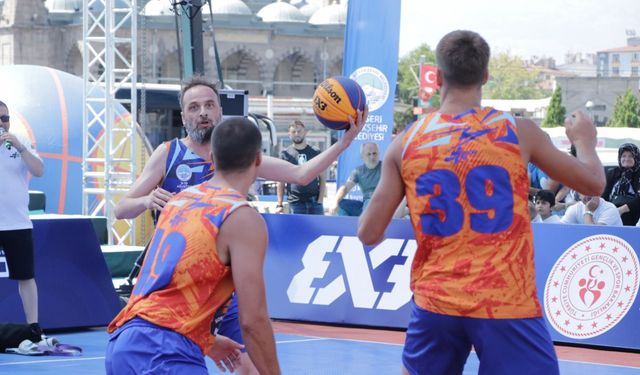 Kayseri’de 3x3 Uluslararası Basketbol Turnuvası başladı